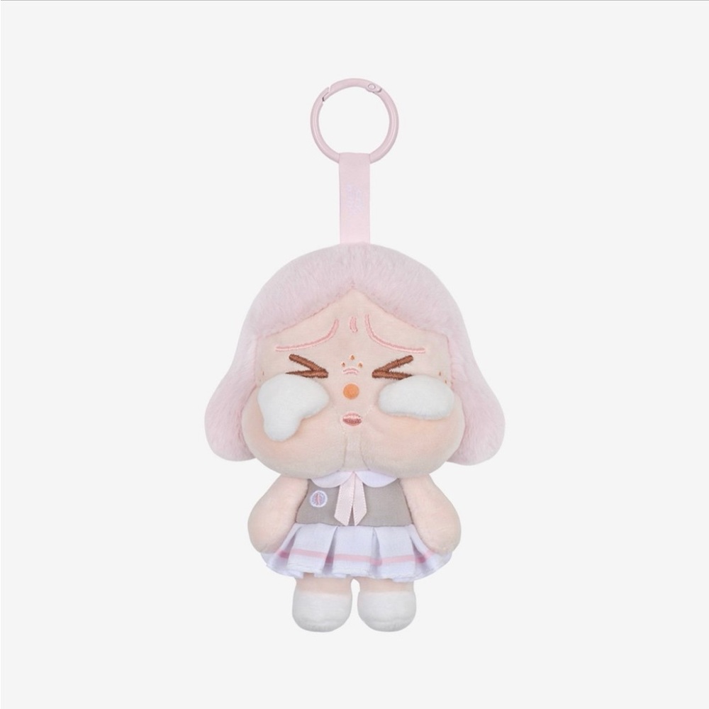 Crybaby Sunset Concert Plush Pendant - Pink Grey